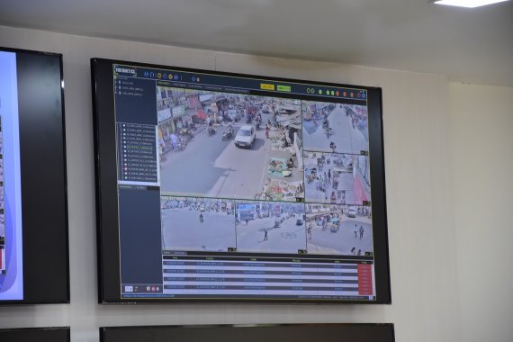 CCTV system at Siliguri Police Commissionerate