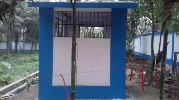 Boundary Wall At SDPO Tehatta